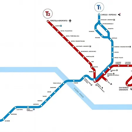 Apartment 10 Min Dal Centro-50 Mt Tram *